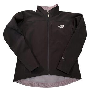 The North Face Women's Black Jacket. Fleece lined. Large.